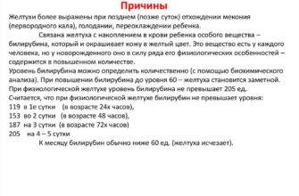 prichiny fiziologicheskoj zheltuhi novorozhdennyh
