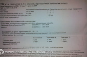 veroyatnost patologii ploda