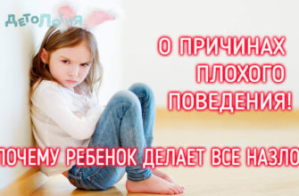 o prichinah plohogo povedeniya pochemu rebenok delaet vse nazlo
